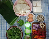 Foto langkah ke 1 dari resep Pepes Tahu Teri Jamur.