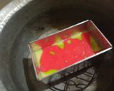 A picture of step 7 of Colourful tea cake (without oven).