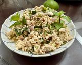 泰式東北涼拌（辣）雞肉末 (ลาบไก่ Laab Gai)的食譜步驟4照片