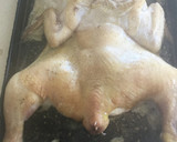 Foto del paso 1 de la receta: Pollo al Horno (como estoy yo) con Salsa de Mostaza