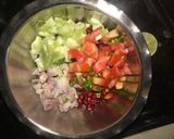 A picture of step 2 of Protein Rich Salad-Moong salad.