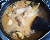 Foto langkah ke 4 dari resep Gulai Ayam Daun Kari.