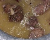 A picture of step 5 of Mutton Razala.