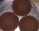 A picture of step 1 of Kuttu Tart With Banana Caramelize Sauce.