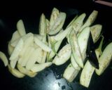 आलू बैंगन की कलौंजी (Aloo baingan ki kalonji recipe in Hindi) रेसिपी चरण 1 फोटो