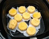 Hình bước làm 7 của món Bánh nướng trung thu nhân chay - Nồi chiên không dầu