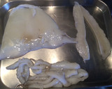 Foto del passaggio 4 della ricetta Syumai di seppia al vapore