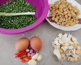 Foto langkah ke 1 dari resep Orak-arik Kacang panjang Telur Asin.