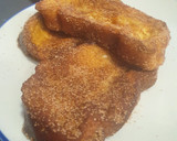 Foto del paso 3 de la receta: Torrijas rellenas de mermelada y crema de cacahuete