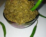 चना का साग (Chana ka saag recipe in hindi) रेसिपी चरण 5 फोटो