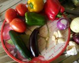 A picture of step 1 of Ratatouille.