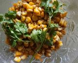 A picture of step 6 of Chatpata Corn Chaat.