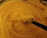 A picture of step 2 of Besan Ladoo.