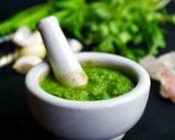 A picture of step 5 of Spicy Green Chilli Chutney.