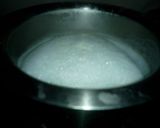A picture of step 1 of Chocolate flavour rasgulla.