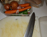 Foto del paso 2 de la receta: Fondo para arroz. O Fideuá con Mejillones y setas