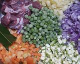 Une image de l'étape 1 de Soupe aux vermicelles.