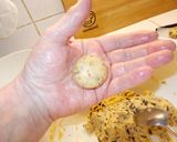 Mandulás- csokoládés keksz recept fázis 2 fotója