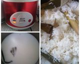 Foto langkah ke 2 dari resep Nasi Liwet Rice Cooker Komplit.