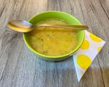 Krumplileves édesburgonyával, tárkonnyal recept fázis 5 fotója