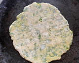 A picture of step 5 of Methi Roti with Kuttu Ata.