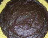 Foto langkah ke 4 dari resep Pie coklat teflon eggless.