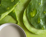 Foto del paso 1 de la receta: Nopal relleno de champiñones y queso cubierto de kefir y huevo escalfado
