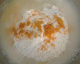 Foto langkah ke 1 dari resep Kunyit Wijen Jinten Hitam Chili Flakes Cheese Sourdough Bread (Open Bake Method).