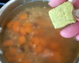A picture of step 4 of My Mixed Broth Creamed Veggie Soup. ☺.
