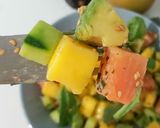 Une image de l'étape 2 de 🥗Salade de mangue exotique.