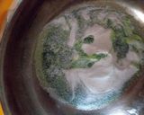 A picture of step 3 of Moringa icecream.