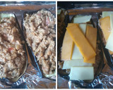 Foto del paso 5 de la receta: 🍆 Berenjenas Rellenas de Carne y Bechamel