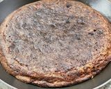 Foto del paso 5 de la receta: 🍎Tortilla dulce de manzana con avena, pasas y nueces🍎Postre sin azúcar, sin edulcorante, sin harina🍎