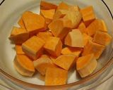 A picture of step 3 of Potato and sweet potato salad.