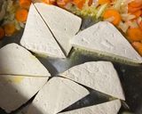 A picture of step 2 of Vegan Tofu Blanquette.