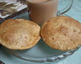 A picture of step 4 of Ajwain, carrot poori.