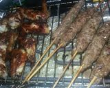 A picture of step 4 of Grilled Kofta Skewers.