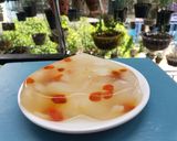 Hình bước làm 2 của món Rau câu nhãn kỹ tử