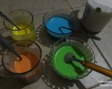 Foto langkah ke 4 dari resep Lapis Sagu (Pepe) Rainbow #pr_lapistradisional.