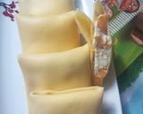 Hình bước làm 4 của món Bánh crepe xoài