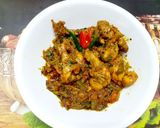 A picture of step 4 of Curry Leaf Pepper Chicken.