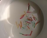 A picture of step 1 of Vermicelli Delight.