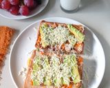 Foto langkah ke 7 dari resep Toast - Telur Alpukat Keju.