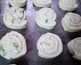 A picture of step 11 of Garlic Scrolls.