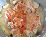 A picture of step 5 of Chicken curry.