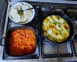 Une image de l'étape 8 de Aubergines frites à la sauce tomate piquante 🍆🍅🌶.