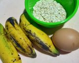 Foto langkah ke 1 dari resep BRUNCH DIET (Panekuk Pisang) | No Tepung,No Minyak.