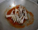Foto langkah ke 5 dari resep Ceker Pedas Manis.
