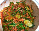 Hình bước làm 5 của món Kim chi dưa chuột