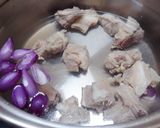 Hình bước làm 3 của món Bánh canh bí đỏ